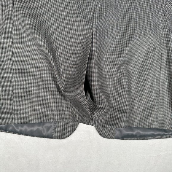 Lauren Ralph Lauren Blazer Men Size 48L Gray Herringbone 2-Button Classic Jacket - Picture 8 of 10